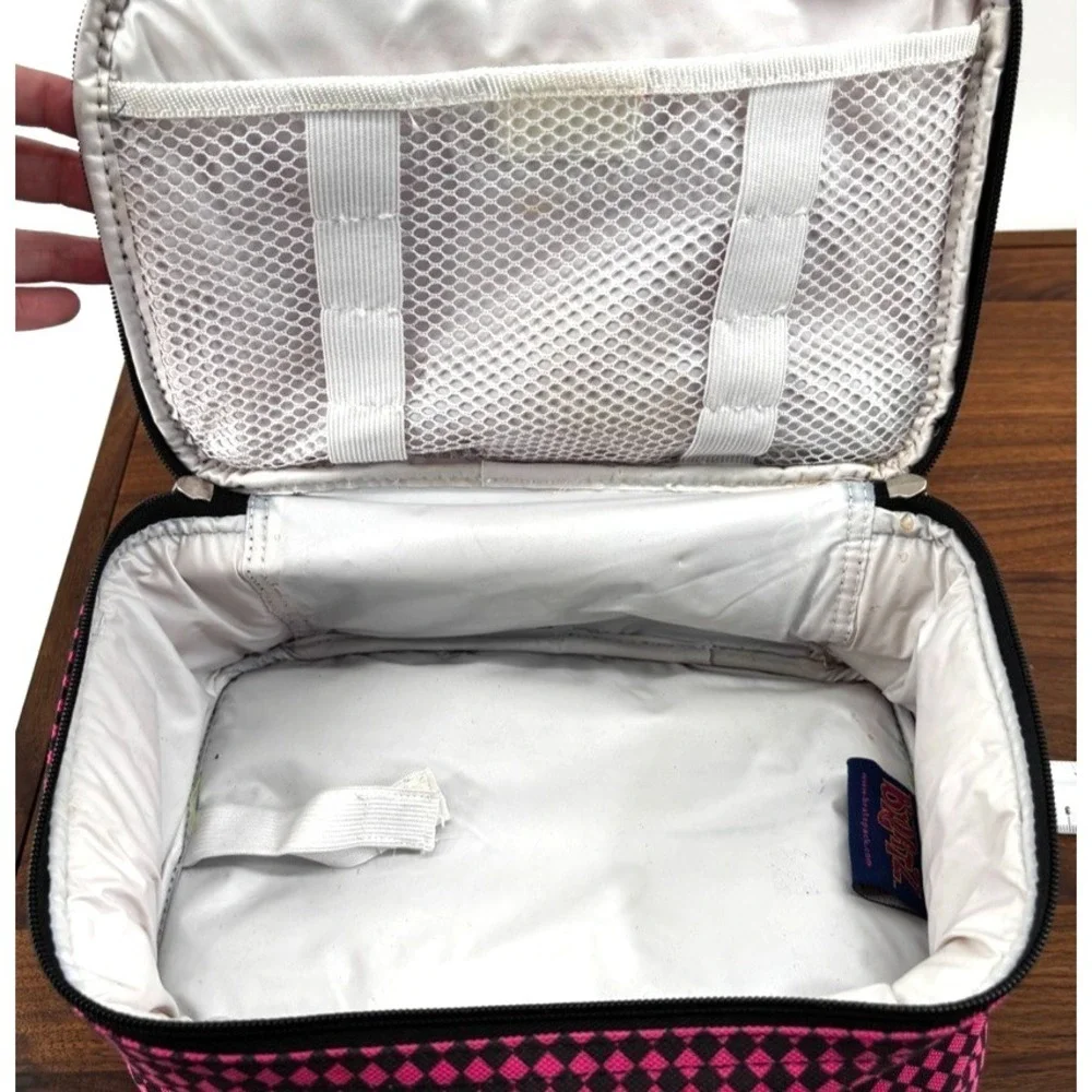 Y2K Bratz Insulated Lunch Bag Pink Black Cooler Tote MGA 2004 Retro Collectible
